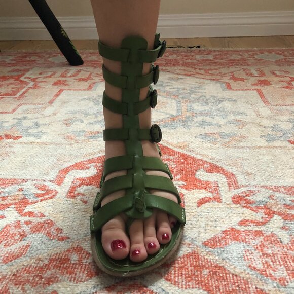 Gladiator Leather Sandales - Picture 7 of 13